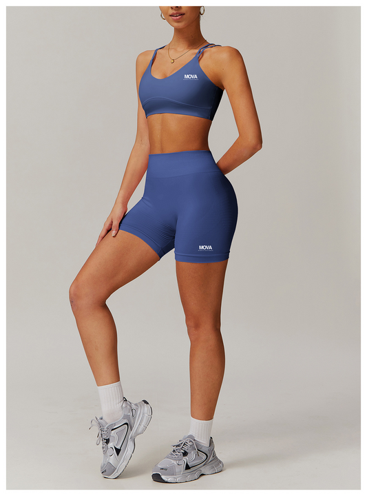 Brassière de sport dos croisé