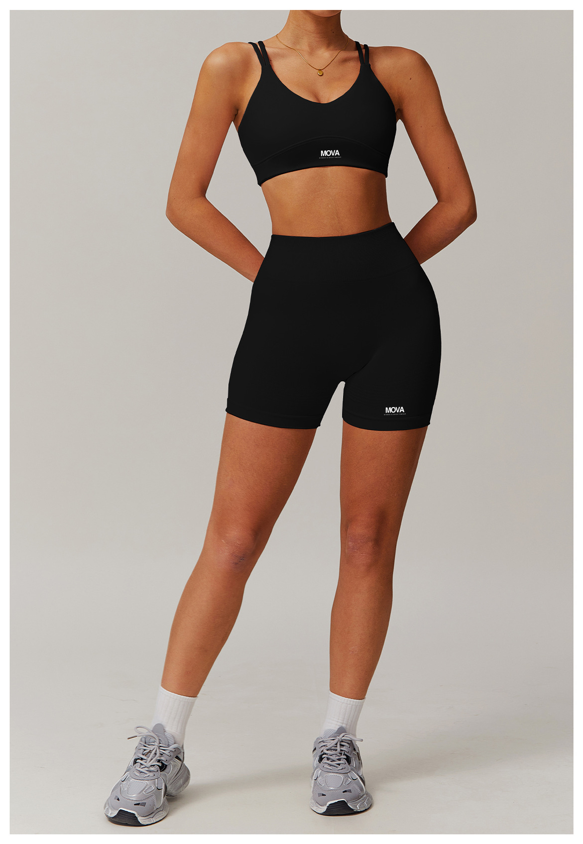 Brassière de sport dos croisé