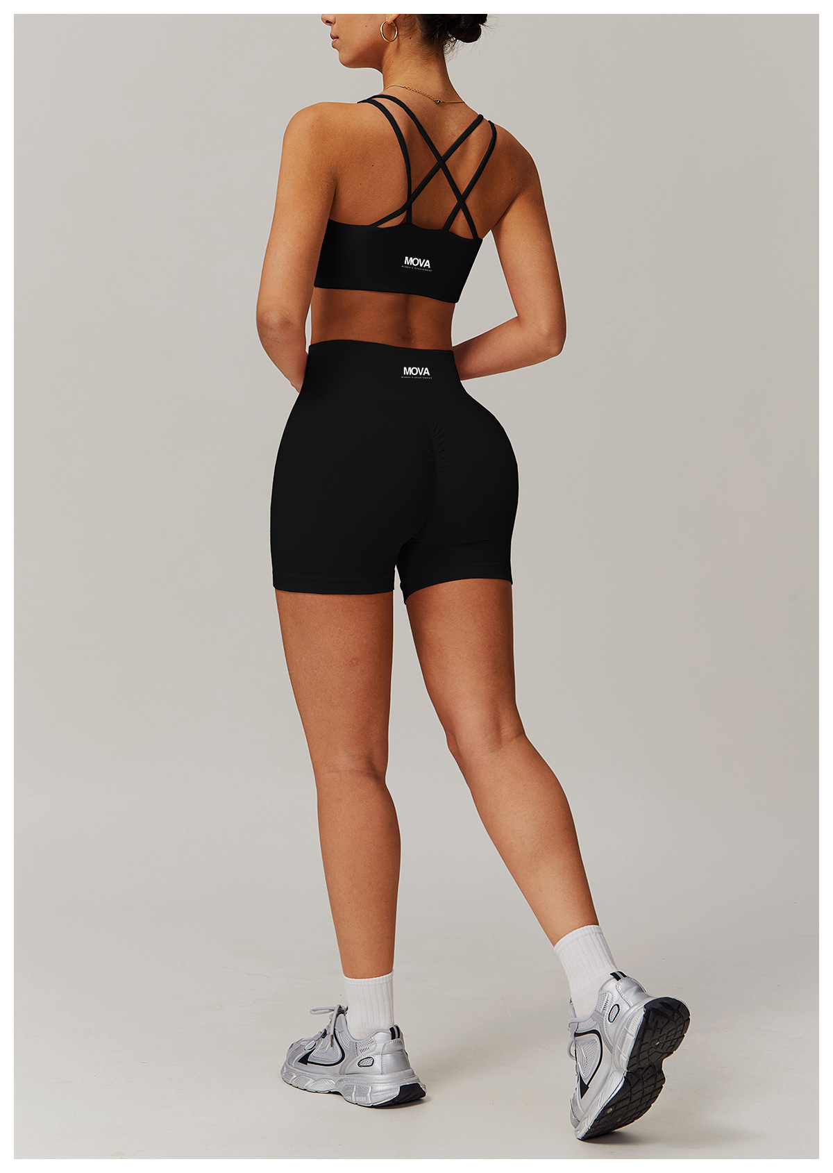 Brassière de sport dos croisé