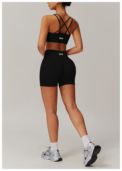 Brassière de sport dos croisé