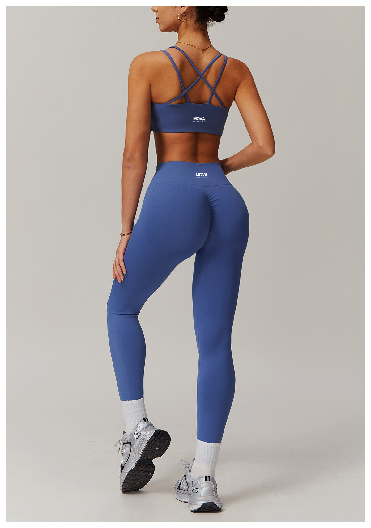 Brassière de sport dos croisé