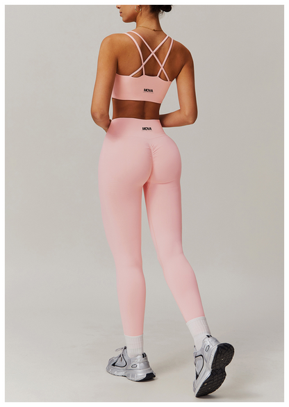 Brassière de sport dos croisé