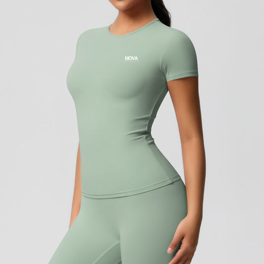 T-shirt Manches Courtes Sculptant – MOVA